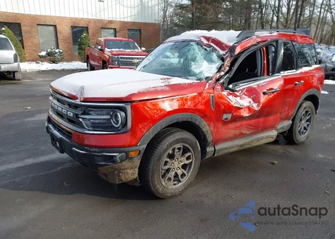 2022 Ford Bronco Sport Big Bend из США, поврежденный, VIN 3FMCR9B64NRE04852